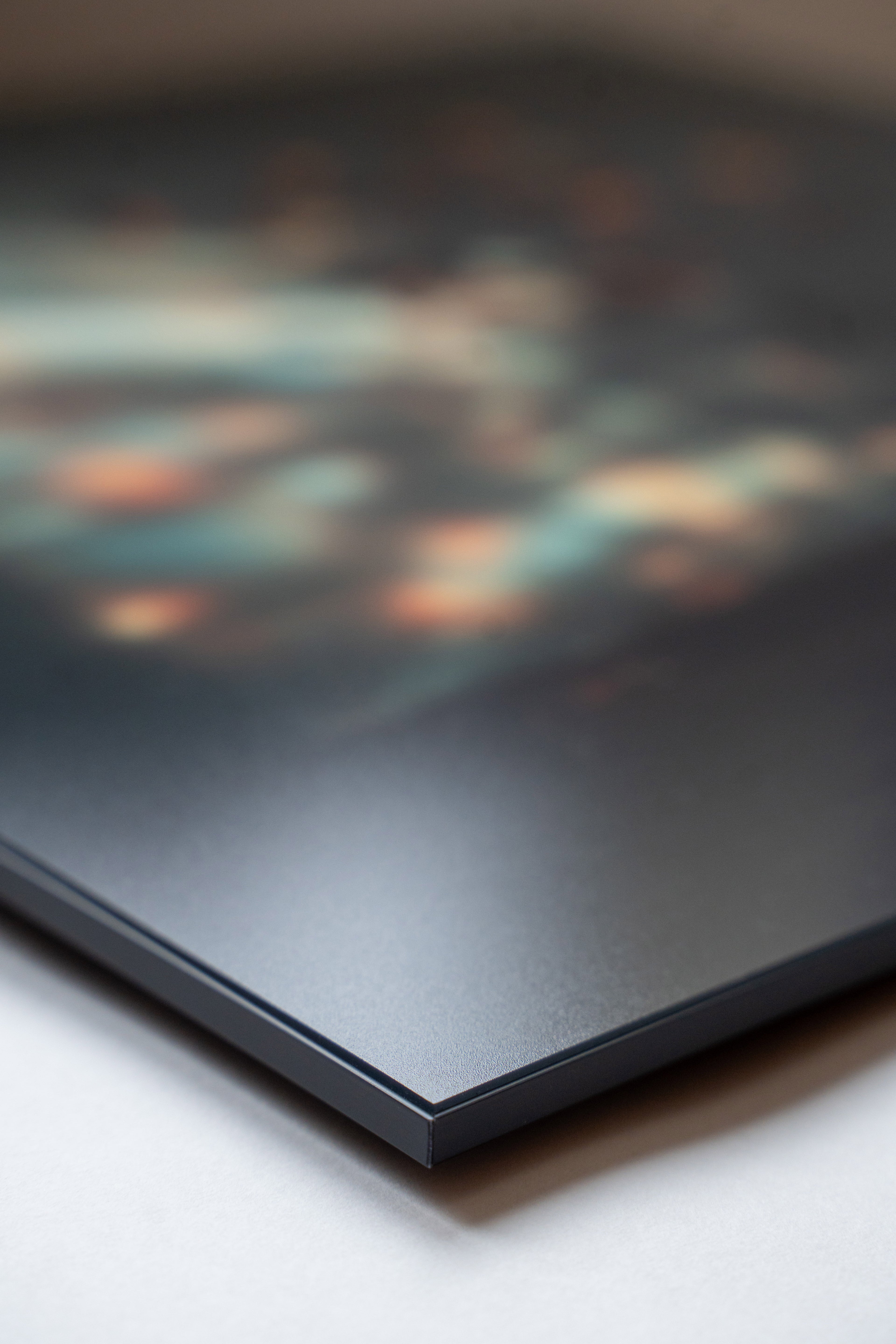 high quality printing material matte plexiglass and slimline invisible frame 